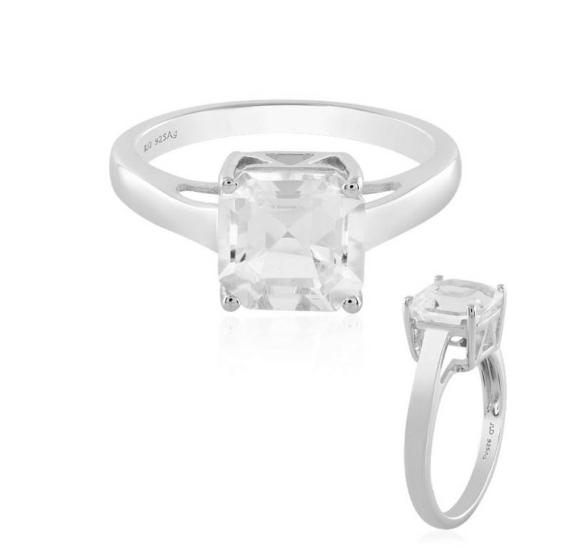 Cavill Solitärring Cavill Damenring 1,93 ct Petalit Sterlingsilber Asscher Schliff (1-tlg) von Cavill