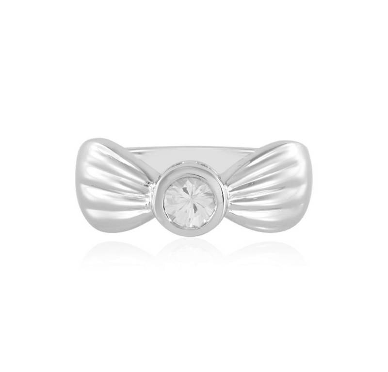 Cavill Solitärring Cavill Ring aus platinbeschichtetem Sterlingsilber, 0,66 ct Zirkon (1-tlg) von Cavill