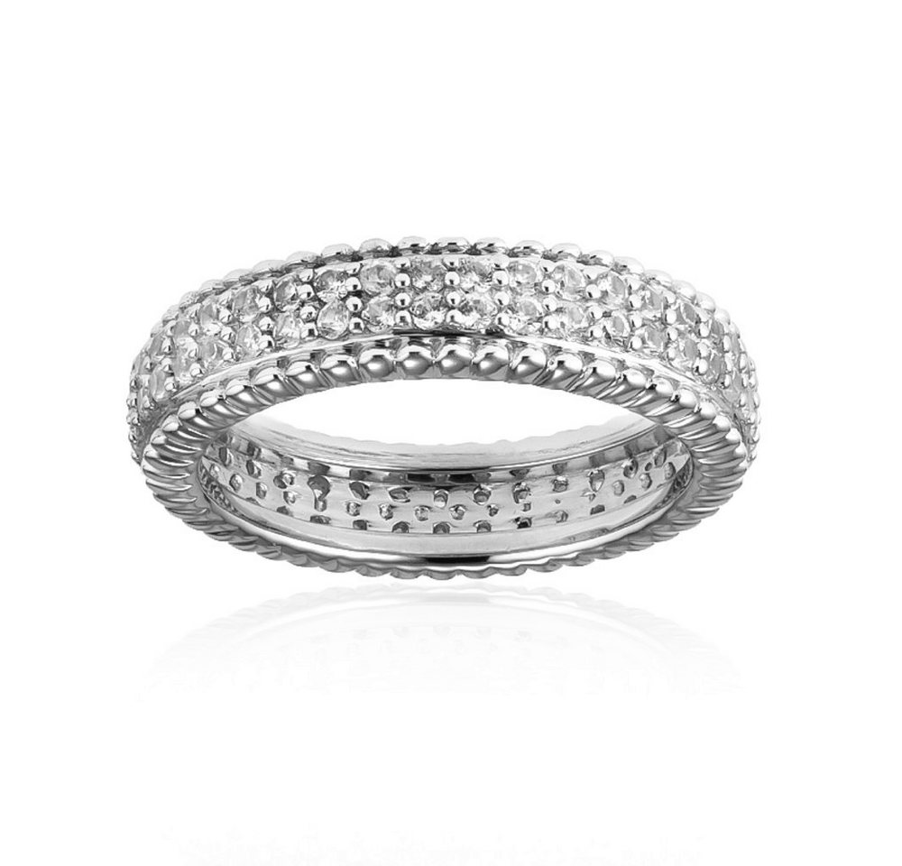 Cavill Silberring Cavill eleganter Zirkon Ring 21 mm, Sterlingsilber, Echtschmuck Damen (1-tlg) von Cavill