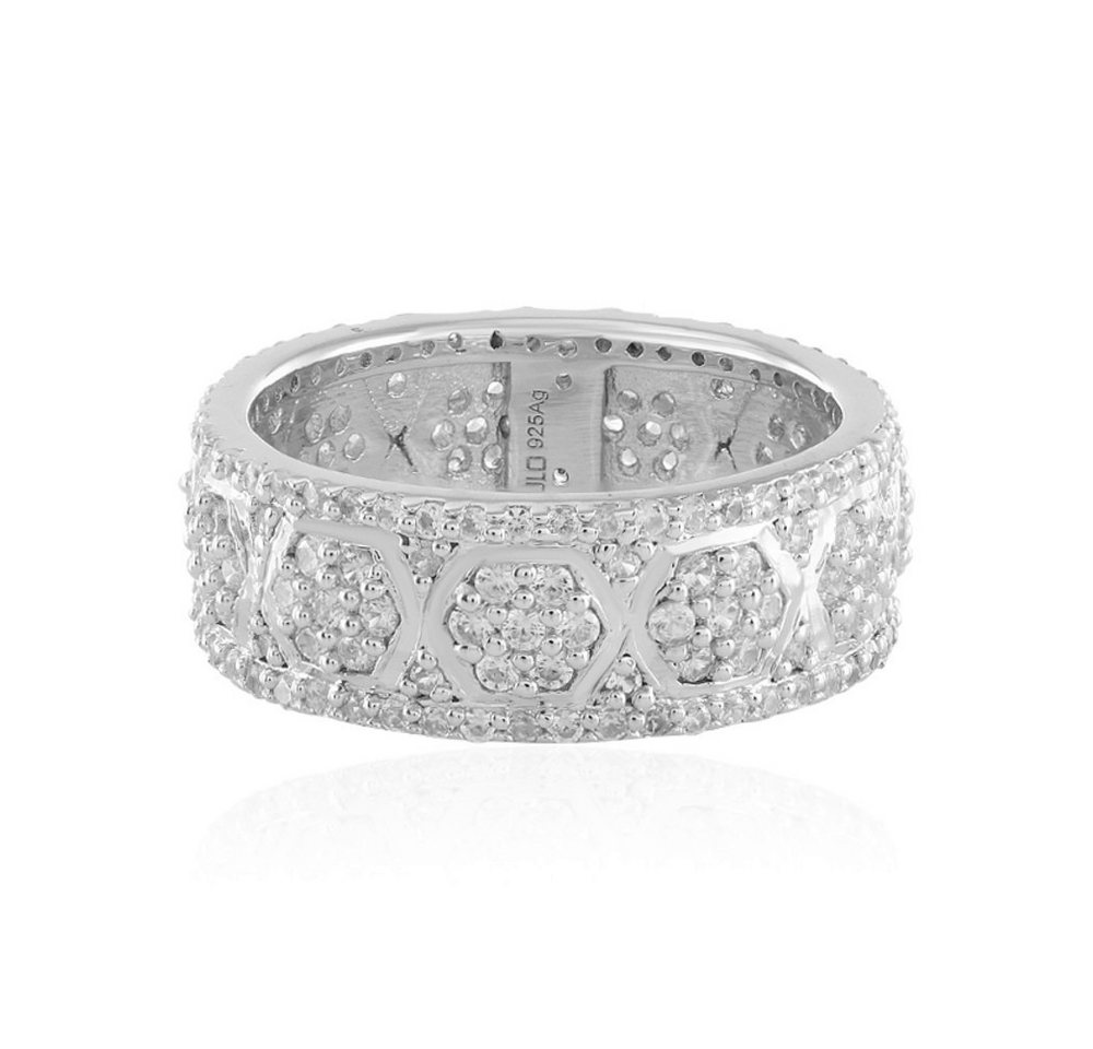 Cavill Silberring Funkelnder Zirkon Pavé Silber Ring (1-tlg) von Cavill