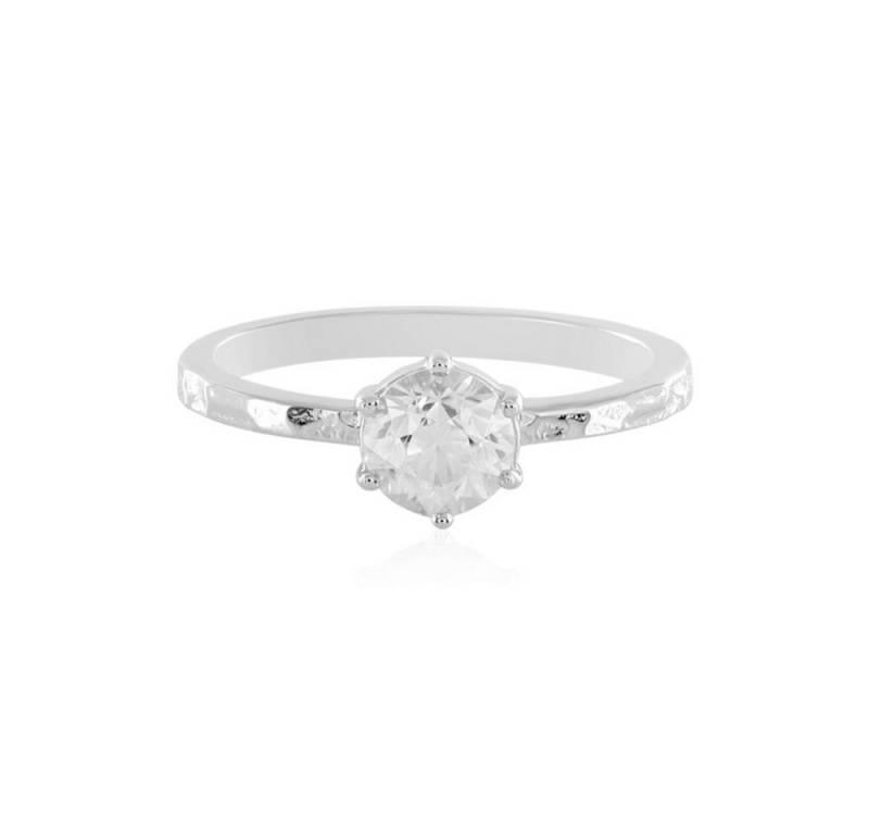 Cavill Solitärring Cavill Ring aus platinisiertem 925 Sterling Silber, 1,19 ct Zirkon (1-tlg) von Cavill