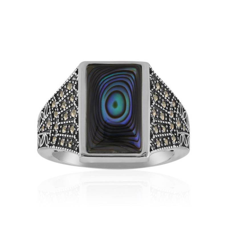 J Classics Silberring Abalone Shell Silver Ring (Annette classic) (1-tlg) von J Classics