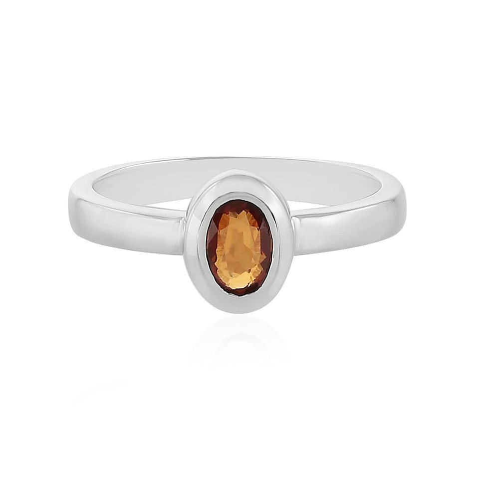 Cavill Silberring Madagaskar Sonnenuntergang Saphir 925 Silber Ring, 0.485ct (1-tlg) Cavill Silberring Madagaskar Sonnenuntergang Saphir 925 Silber Ring, 0.485ct (1-tlg) von Cavill