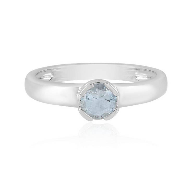 Cavill Solitärring Aquamarin Ring 0,40 ct, 925 Sterling Silber, blauer Edelstein Damen (1-tlg) von Cavill