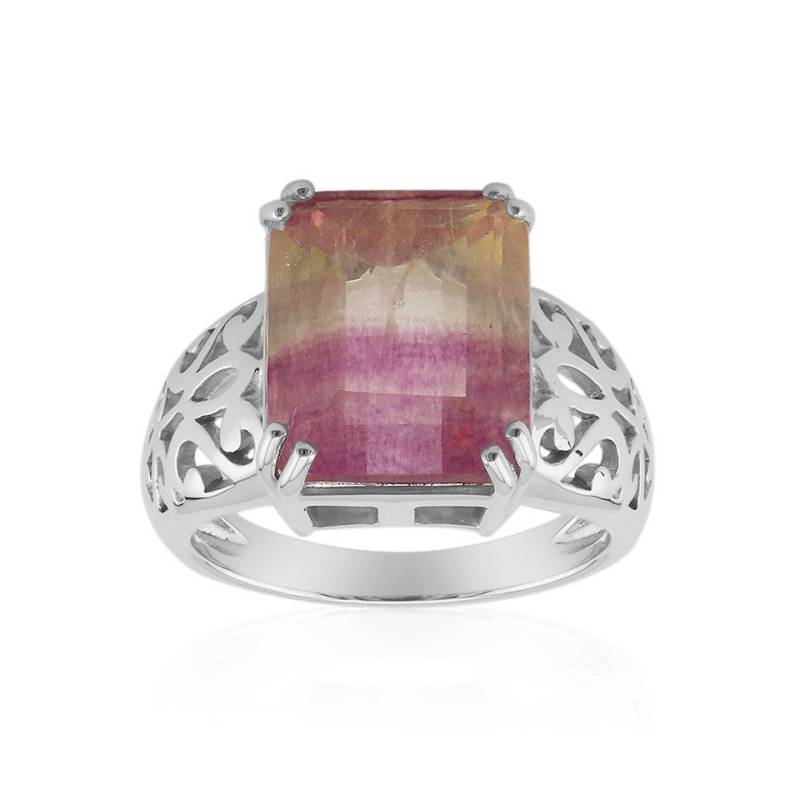 J Classics Silberring Bi Colour Fluorite Silver Ring (Pallanova) (1-tlg) von J Classics