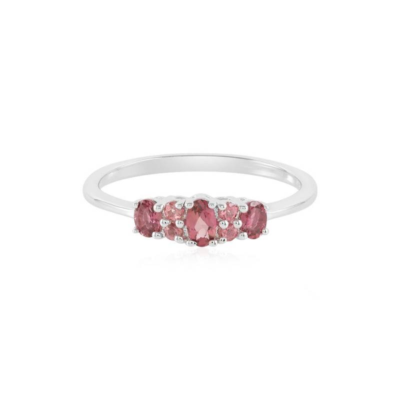 J Classics Silberring Brazilian Pink Tourmaline Silver Ring (1-tlg) von J Classics
