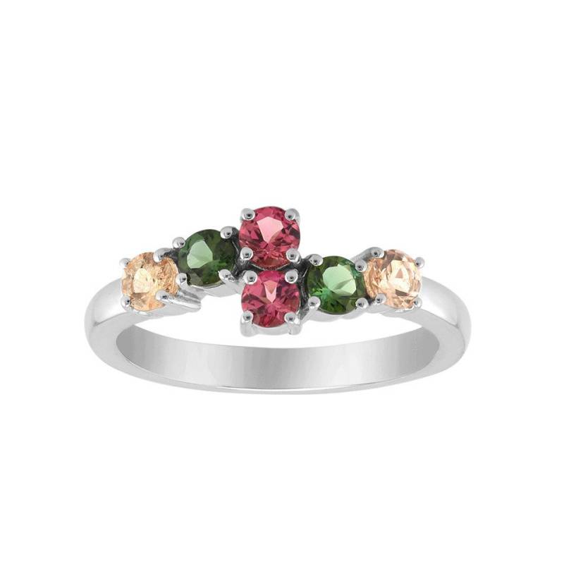 J Classics Silberring Brazilian Pink Tourmaline Silver Ring (Pallanova) (1-tlg) von J Classics