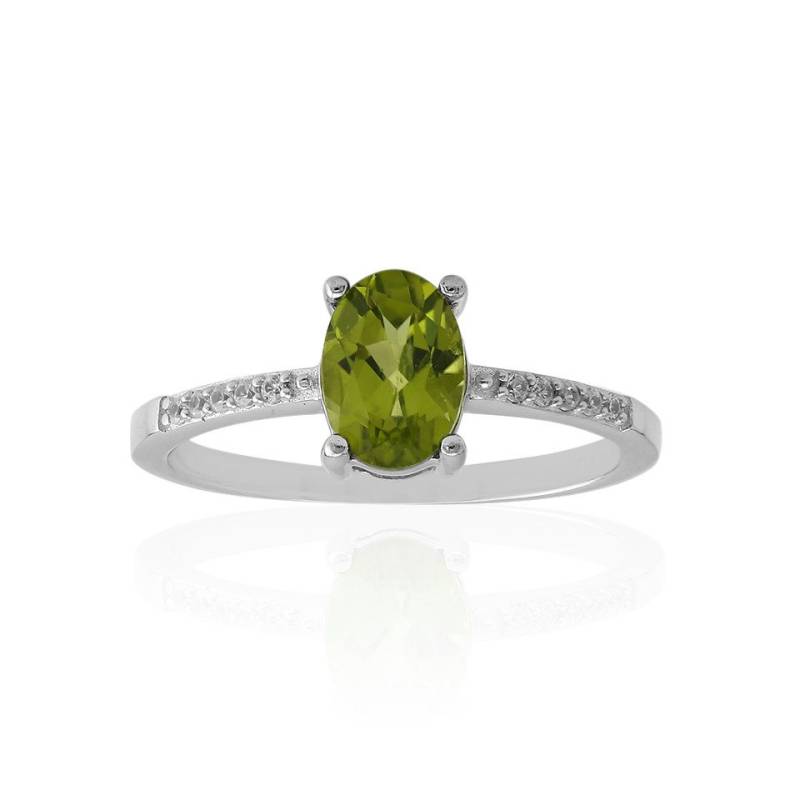 J Classics Silberring Burmese Peridot Silver Ring (1-tlg) von J Classics