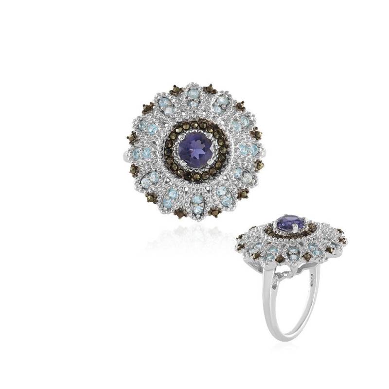 J Classics Silberring Ceylon Iolite Silver Ring (1-tlg) von J Classics