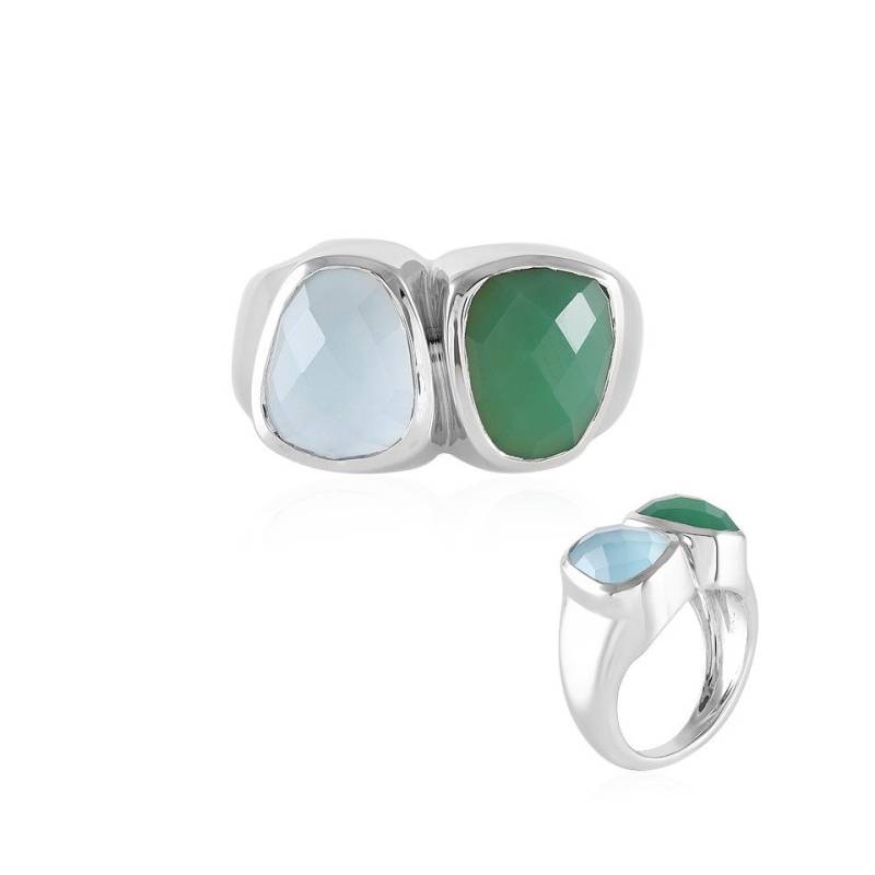 J Classics Silberring Chrysoprase Silver Ring (KM by Juwelo) (1-tlg) von J Classics
