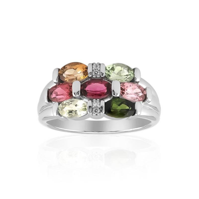 J Classics Silberring Fancy Tourmaline Silver Ring (1-tlg) von J Classics