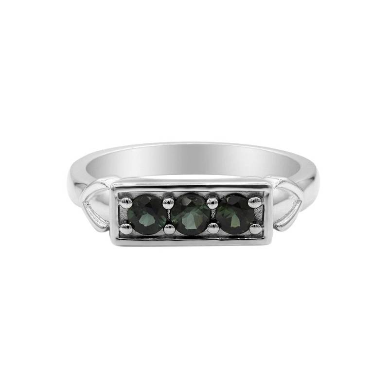 J Classics Silberring Grüner Turmalin-Silberring von J Classics