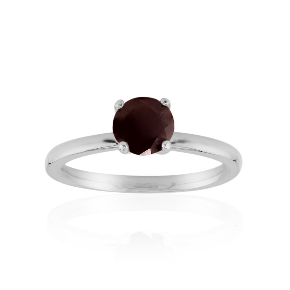 Cavill Silberring Sambischer Granat 925 Silber Ring, 0,89 ct (1-tlg) Cavill Silberring Sambischer Granat 925 Silber Ring, 0,89 ct (1-tlg) von Cavill
