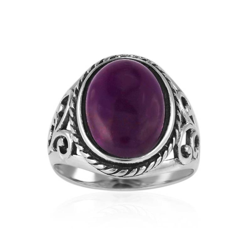 J Classics Silberring Kingman Purple Mojave Turquoise Silver Ring (Art of Nature) (1-tlg) von J Classics