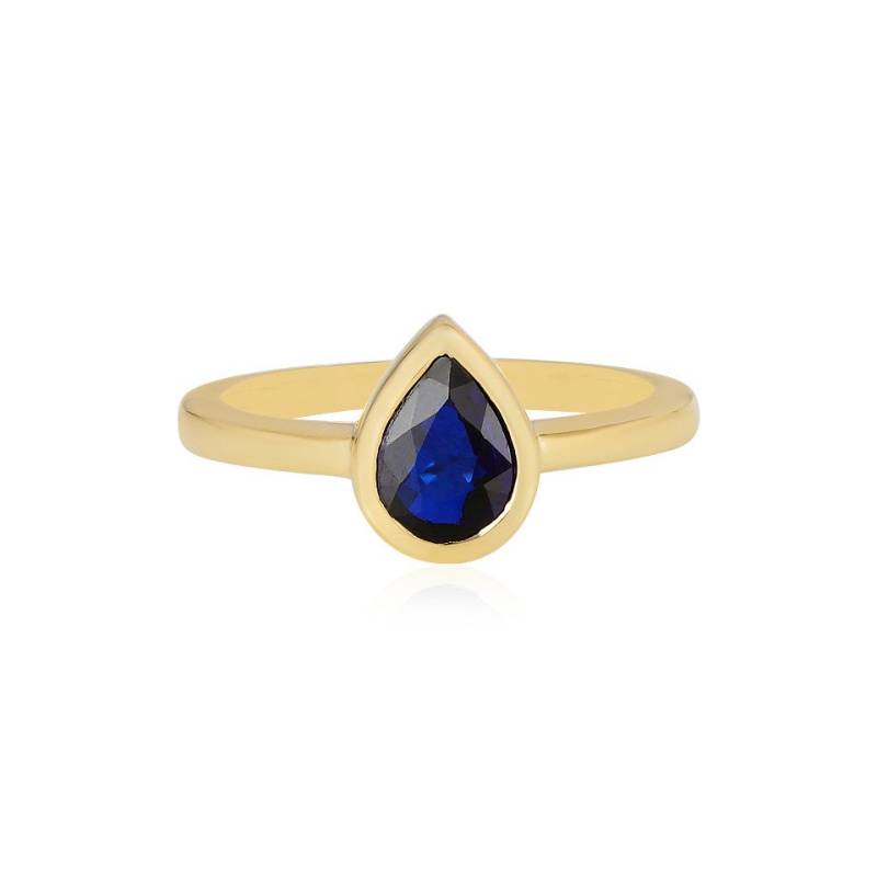 J Classics Silberring Königsblauer Spinell-Silberring von J Classics