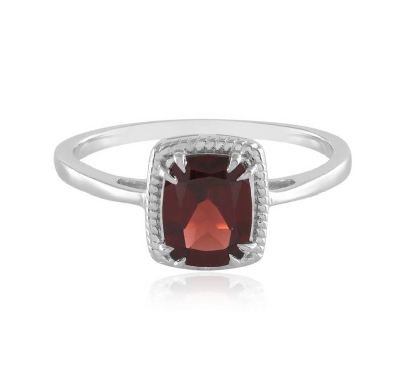 Cavill Solitärring Cavill Granat Ring 2,18 ct, 925 Silber, eleganter roter Edelstein (1-tlg) von Cavill