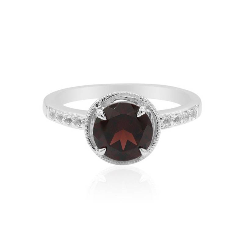 Cavill Silberring Mosambikanischer Granat Sterling Silber Ring, 1,32ct (1-tlg) von Cavill