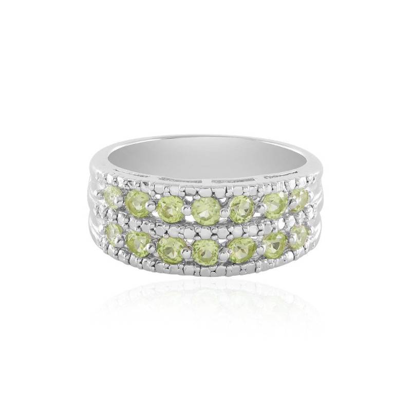 J Classics Silberring Peridot Silver Ring (1-tlg) von J Classics