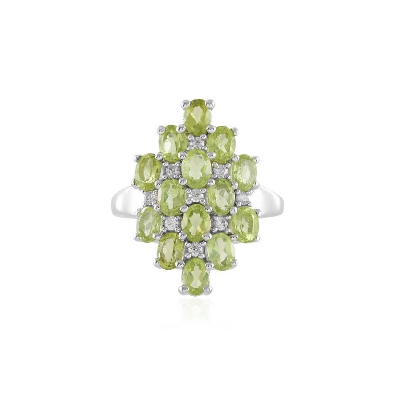 J Classics Silberring Peridot Silver Ring (1-tlg) von J Classics