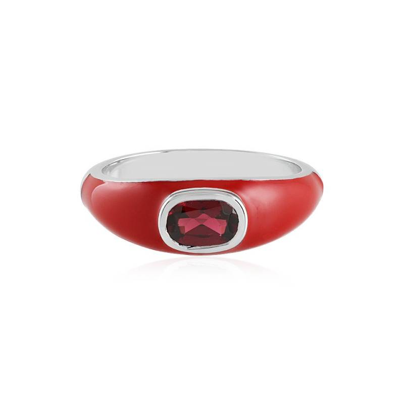 J Classics Silberring Raspberry Rhodolite Silver Ring (1-tlg) von J Classics