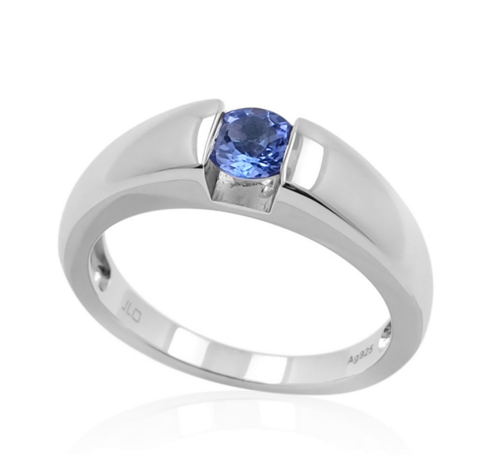 Cavill Solitärring Cavill Tansanit Ring 0,49 ct in 925 Silber, eleganter Damenschmuck (1-tlg) von Cavill