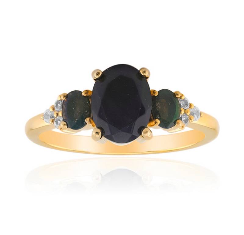 Cavill Silberring Cavill Ring 925er Sterlingsilber vergoldet, 1,04 ct Opal Damen Schmuck (1-tlg) von Cavill
