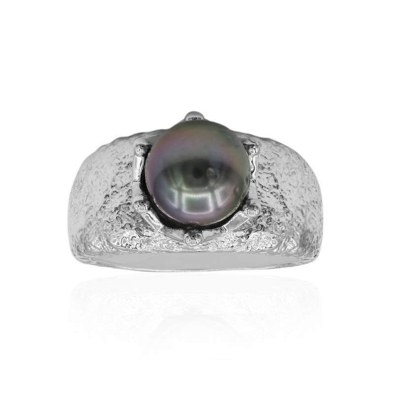 J Classics Silberring Tahitian Pearl Silver Ring (TPC) (1-tlg) von J Classics