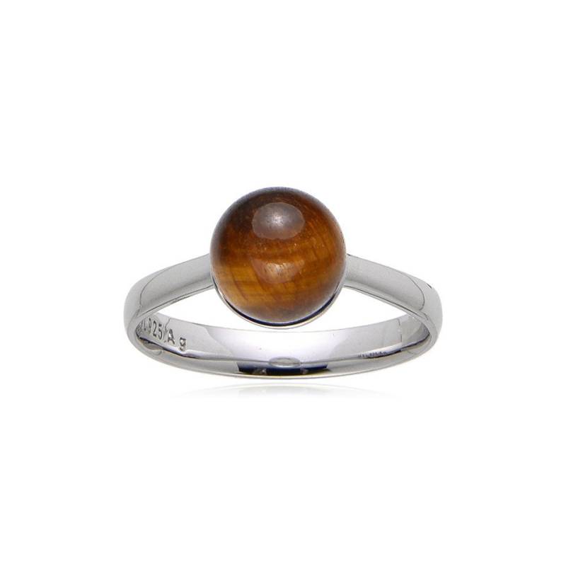 J Classics Silberring Tiger´s Eye Silver Ring (1-tlg) von J Classics