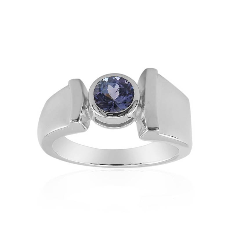 J Classics Silberring Unheated Tanzanite Silver Ring (Pallanova) (1-tlg) von J Classics