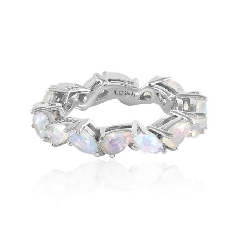 Cavill Silberring Cavill Ring aus 925 Sterlingsilber, rhodiniert, Welo Opal Tropfen (1-tlg) von Cavill