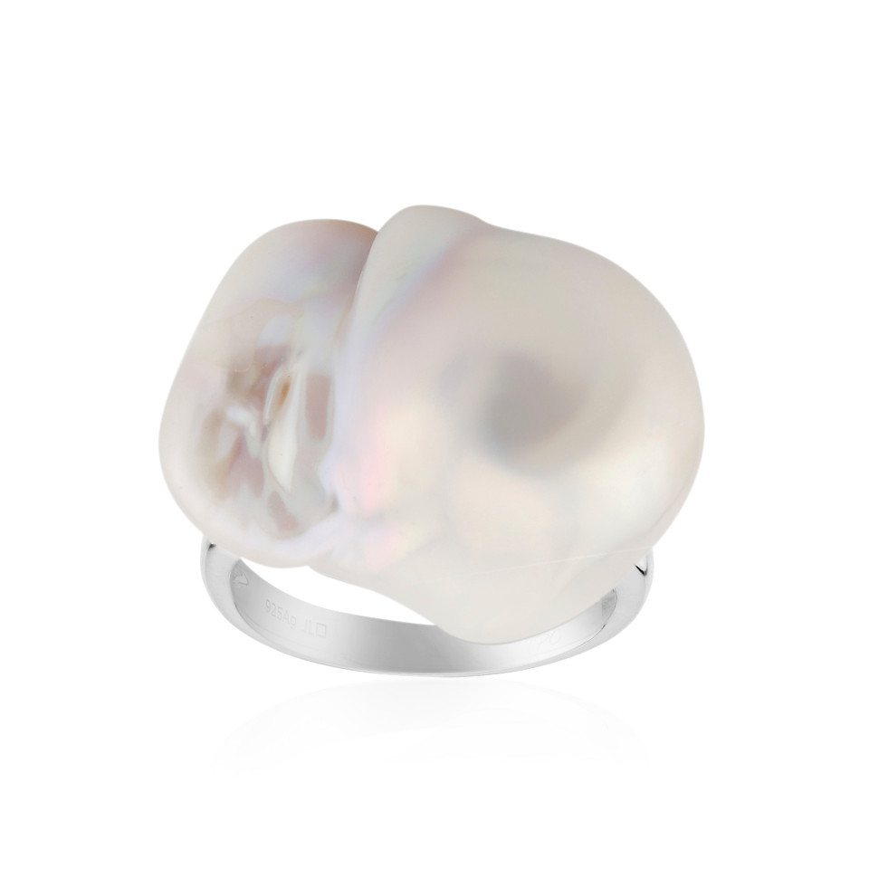 J Classics Silberring White Freshwater Pearl Silver Ring (TPC) (1-tlg) von J Classics