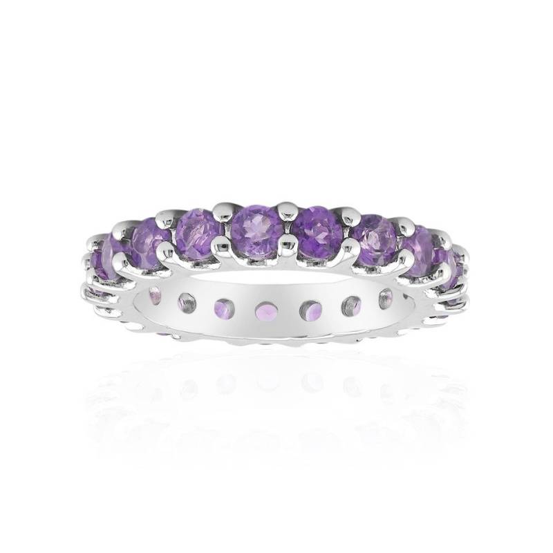 J Classics Silberring Zambian Amethyst Silver Ring (1-tlg) von J Classics