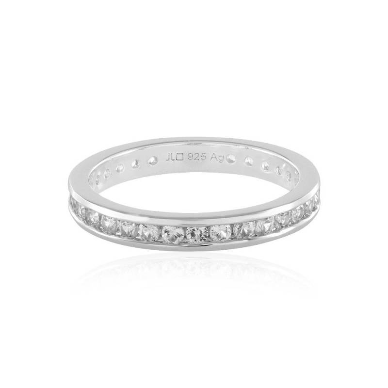 J Classics Silberring Zilveren ring met zirkonen (1-tlg) von J Classics