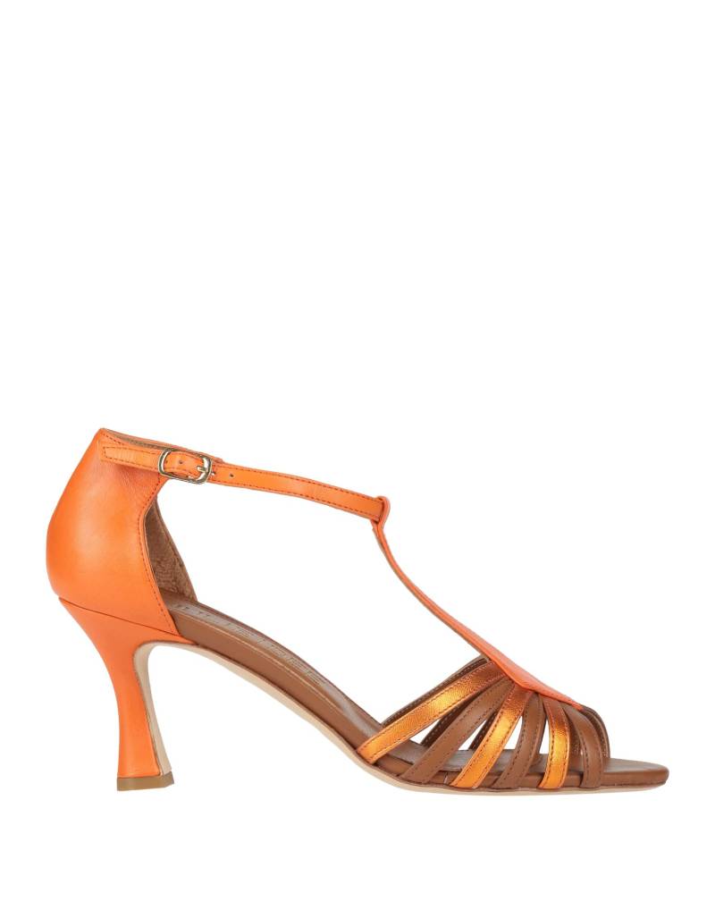 J|D JULIE DEE Sandale Damen Orange von J|D JULIE DEE