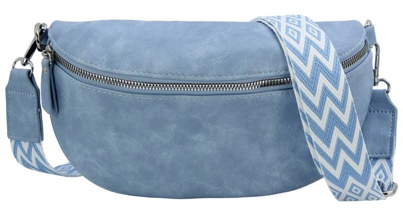 J JONES JENNIFER JONES Bauchtasche Damen Hüfttasche Umhängetasche breiter Gurt Gürteltasche Handtasche von J JONES JENNIFER JONES