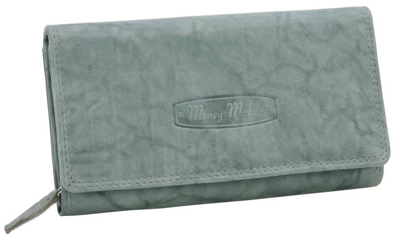Money Maker Geldbörse - Großes Damen Echt-Leder Portemonnaie, Geldbeutel mit RFID-Schutz von Money Maker