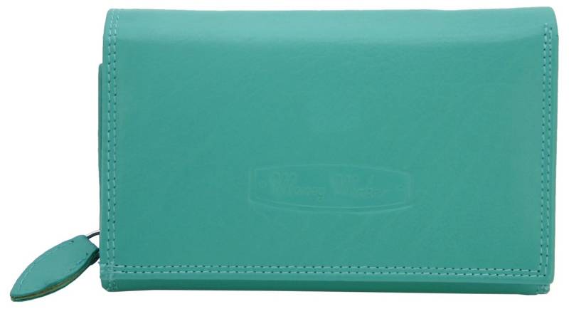 Money Maker Geldbörse Großes Damen Leder Portemonnaie mit RFID Schutz Geldbeutel viel Platz, Echt-Leder von Money Maker