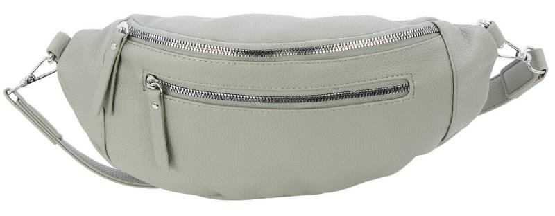 J JONES JENNIFER JONES Gürteltasche Damen Bauchtasche Crossbody Bag Umhängetasche mehrere Fächer von J JONES JENNIFER JONES