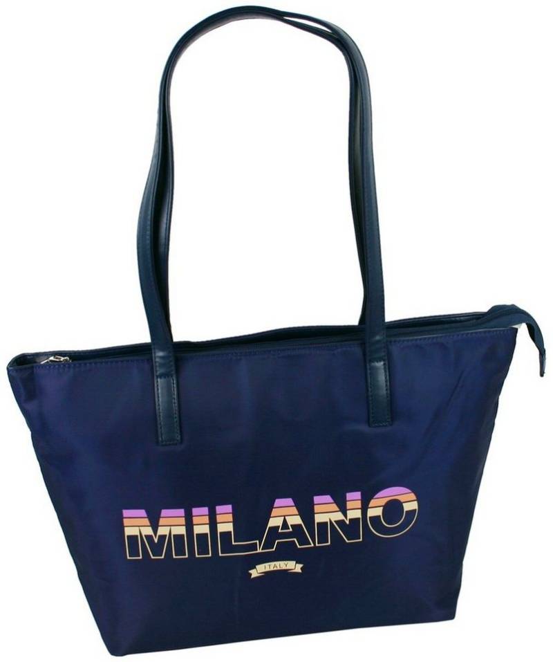 J JONES JENNIFER JONES Schultertasche - Ultra leichter großer Damen Shopper XL, mit Reißverschluss - Nylon, Leicht von J JONES JENNIFER JONES