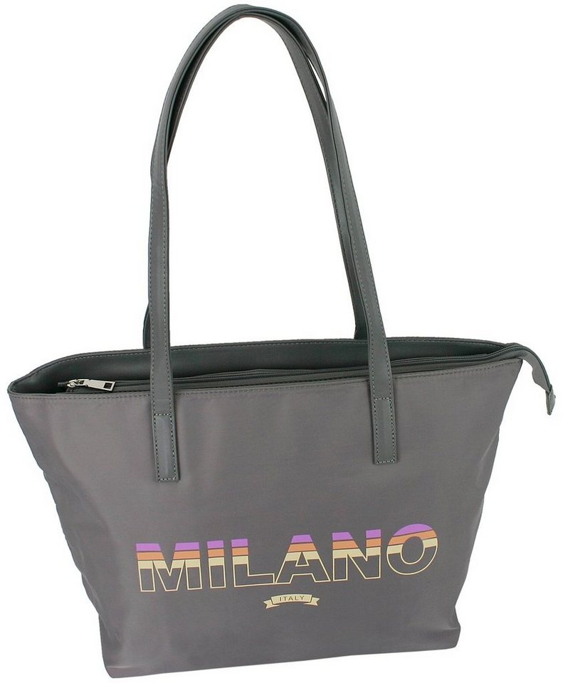 J JONES JENNIFER JONES Schultertasche - Ultra leichter großer Damen Shopper XL, mit Reißverschluss - Nylon, Leicht von J JONES JENNIFER JONES