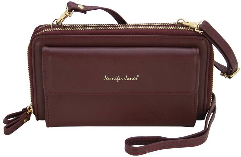 J JONES JENNIFER JONES Schultertasche - Umhängetasche 2in1 Geldbörse & Handytasche bis 7 Zoll von J JONES JENNIFER JONES