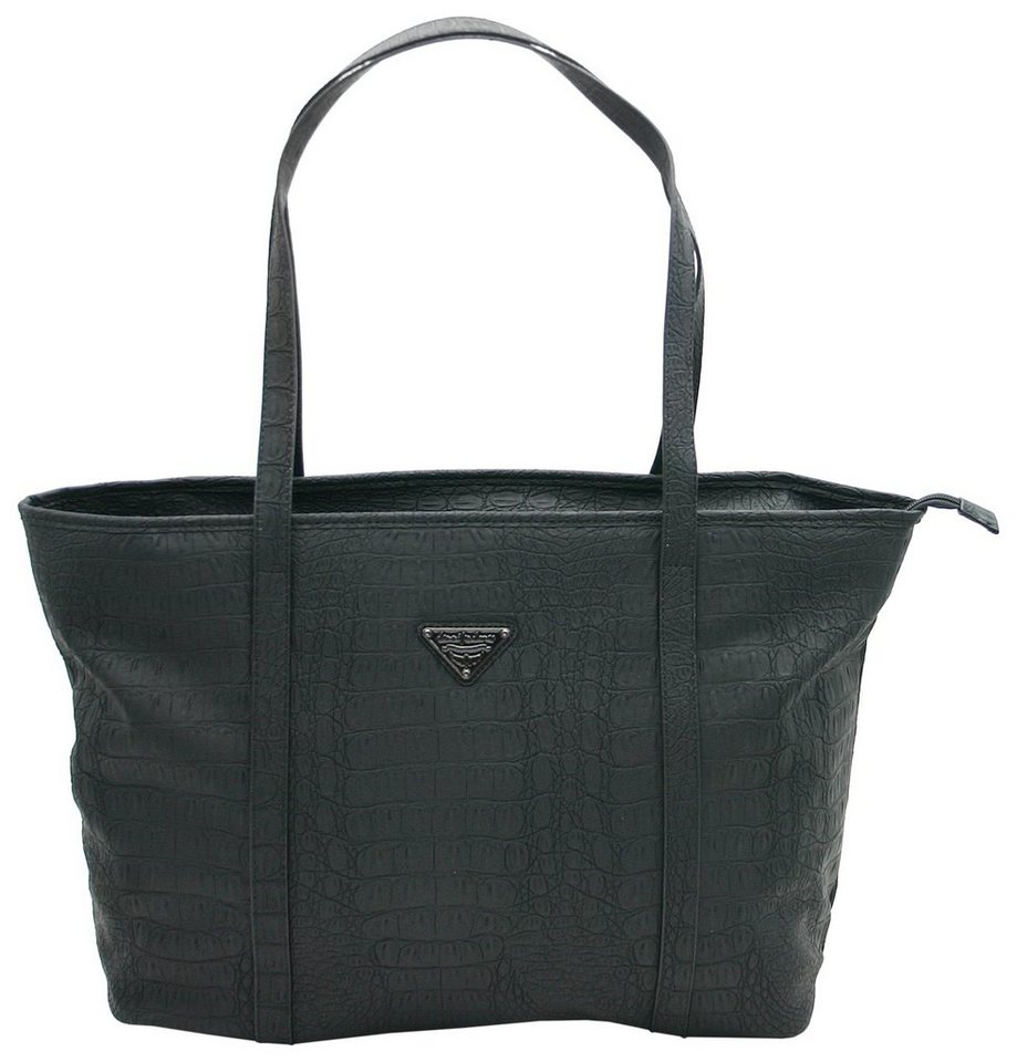 J JONES JENNIFER JONES Shopper XXL - Große Damen Schultertasche, Schlangenleder-Optik von J JONES JENNIFER JONES