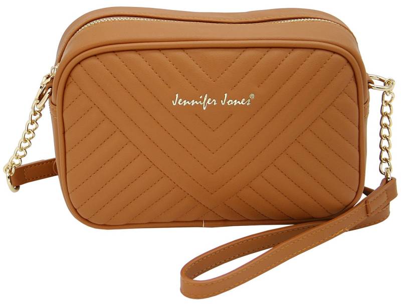 J JONES JENNIFER JONES Umhängetasche Kleine Damen Schultertasche Abendtasche Crossbody Bag zum Ausgehen, Schultergurt mit Kette von J JONES JENNIFER JONES