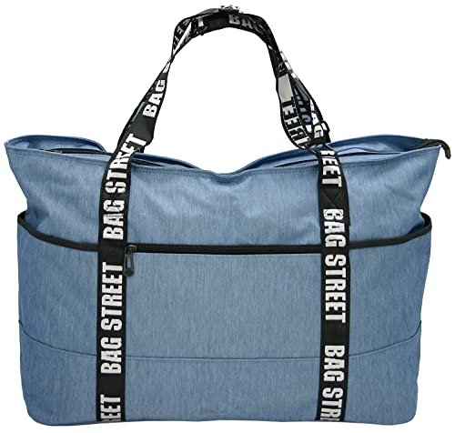 J JONES JENNIFER JONES XXL Freizeittasche - Sporttasche - Badetasche - Damen Shopper mit Reißverschluss von J JONES JENNIFER JONES