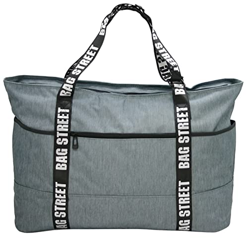 J JONES JENNIFER JONES XXL Freizeittasche - Sporttasche - Badetasche - Damen Shopper mit Reißverschluss von J JONES JENNIFER JONES