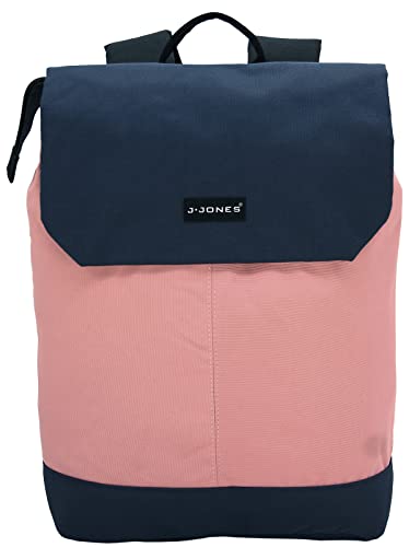 J.Jones - Rucksack Damen - 14 Liter - Daypack mit Laptopfach 15,6 Zoll & Anti-Diebstahl Fach - für Büro, Schule, Uni, Freizeit, Ausflüge von J JONES JENNIFER JONES