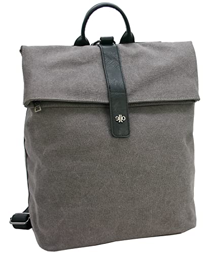 Jennifer Jones - Damen Anti-Diebstahl Rucksack - 15 Liter - Canvas Daypack mit Tablet-Fach für Büro, Uni, Ausflüge von J JONES JENNIFER JONES