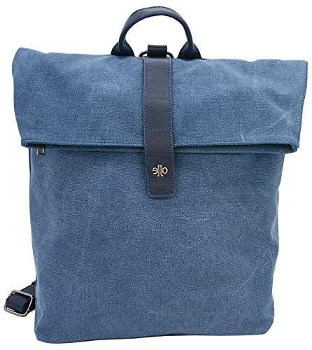 Jennifer Jones - Damen Anti-Diebstahl Rucksack - 15 Liter - Canvas Daypack mit Tablet-Fach für Büro, Uni, Ausflüge von J JONES JENNIFER JONES