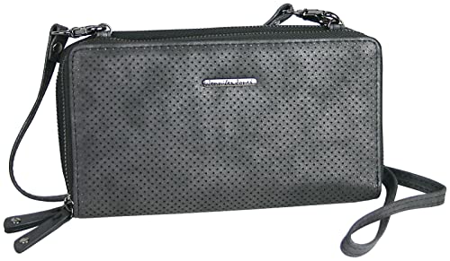 JENNIFER JONES - Umhängetasche 2in1 Geldbörse & Handytasche bis 7 Zoll mit Reißverschluss von J JONES JENNIFER JONES