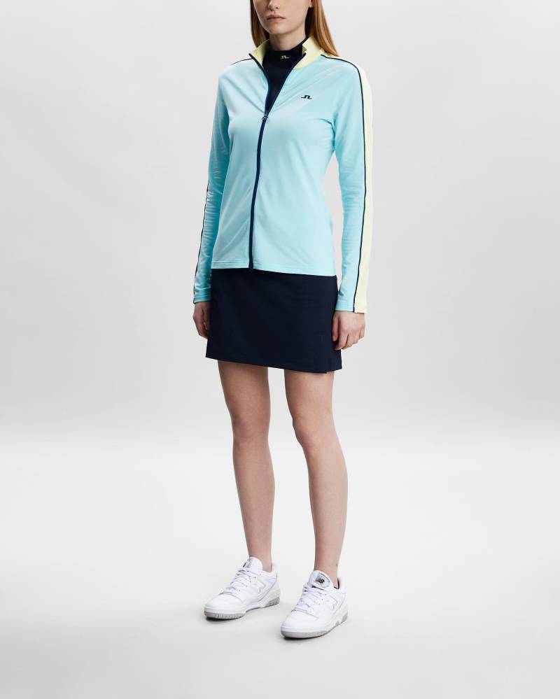 J Lindeberg Sweater Tamara Mid Layer Blå von J Lindeberg